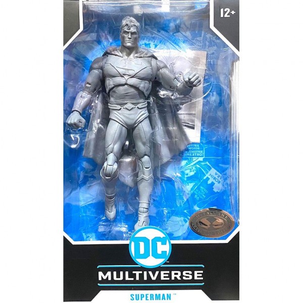 SUPERMAN REBIRTH PLATINUM DC MCFARLANE TOYS