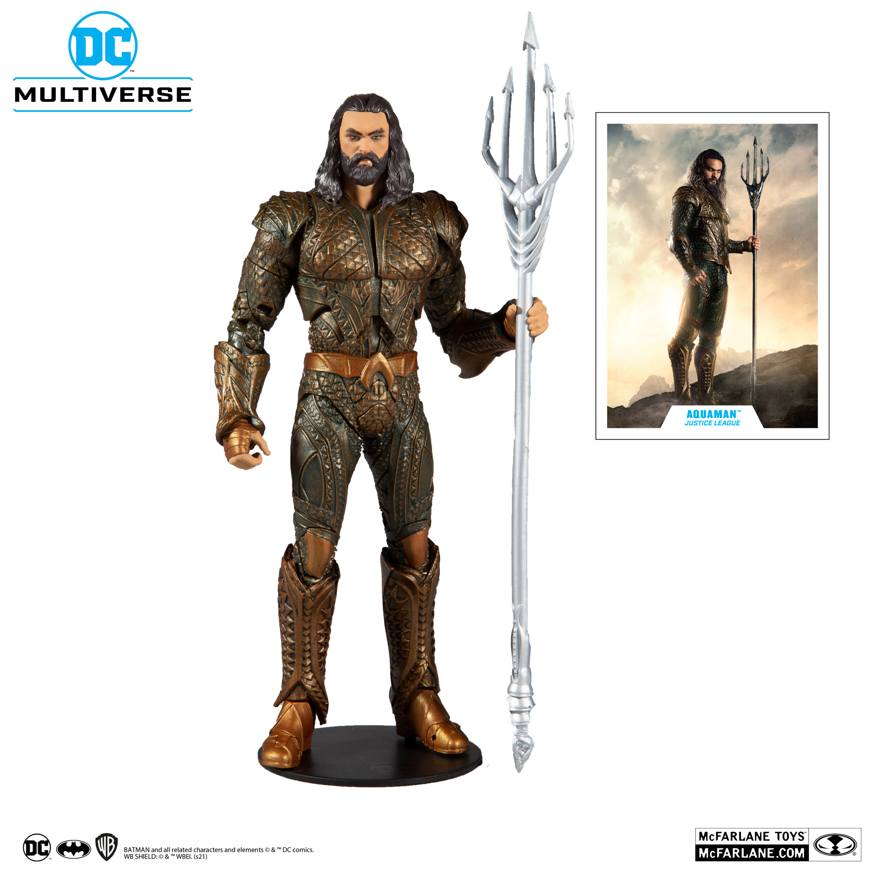 Aquaman Justice League Dc Mcfarlane Toys Amparo Toys