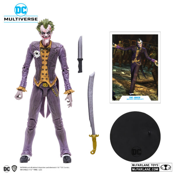 THE JOKER - BATMAN: ARKHAM CITY - MCFARLANE TOYS - Imagen 2